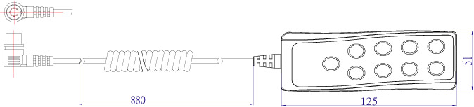 Dimensions of  01G2B