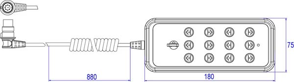 Dimensions of  01G2S