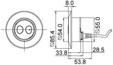 Dimensions of  01GE