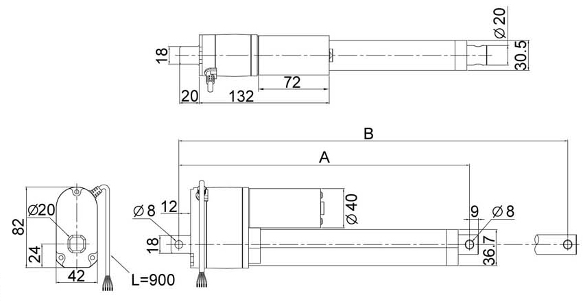 Actuator 01KS3 Potentiometer