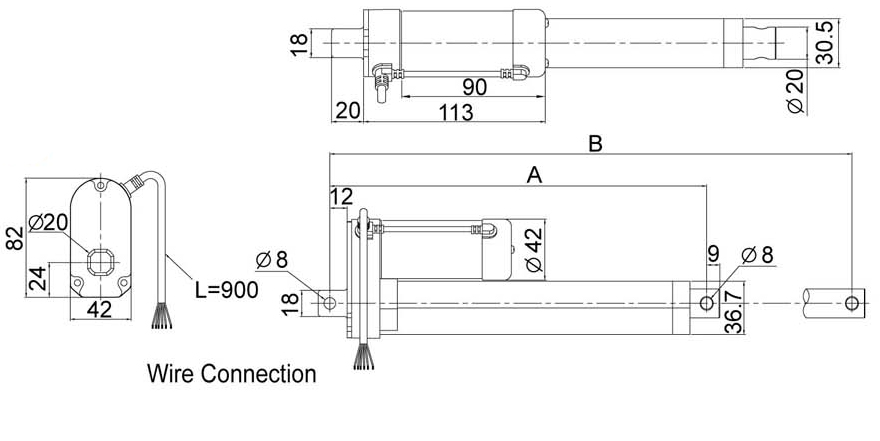 Actuator 01KS3 Potentiometer