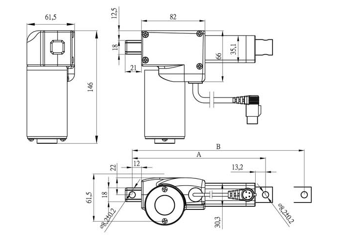 Actuator 01DS20 draw